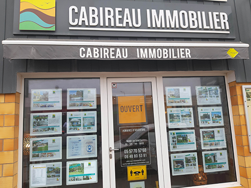 Agence immobili&egrave;re Cabireau Immobilier &agrave; Lacanau
